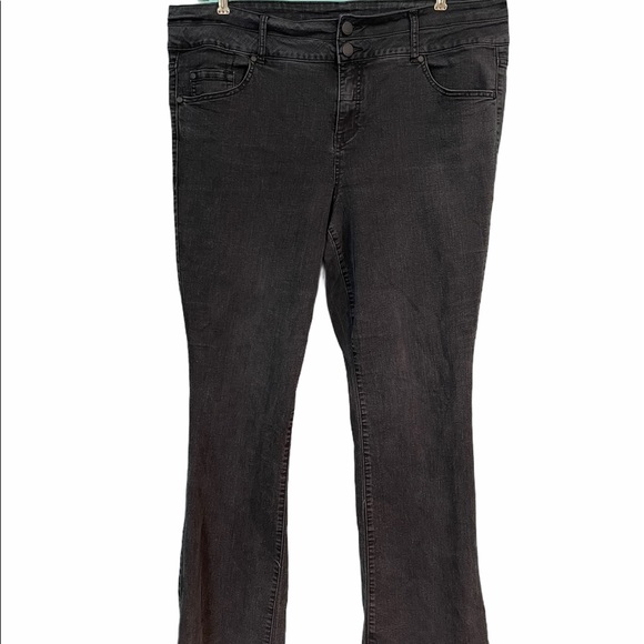 Torrid Black High Waist Bootcut Jeans 22 Tall